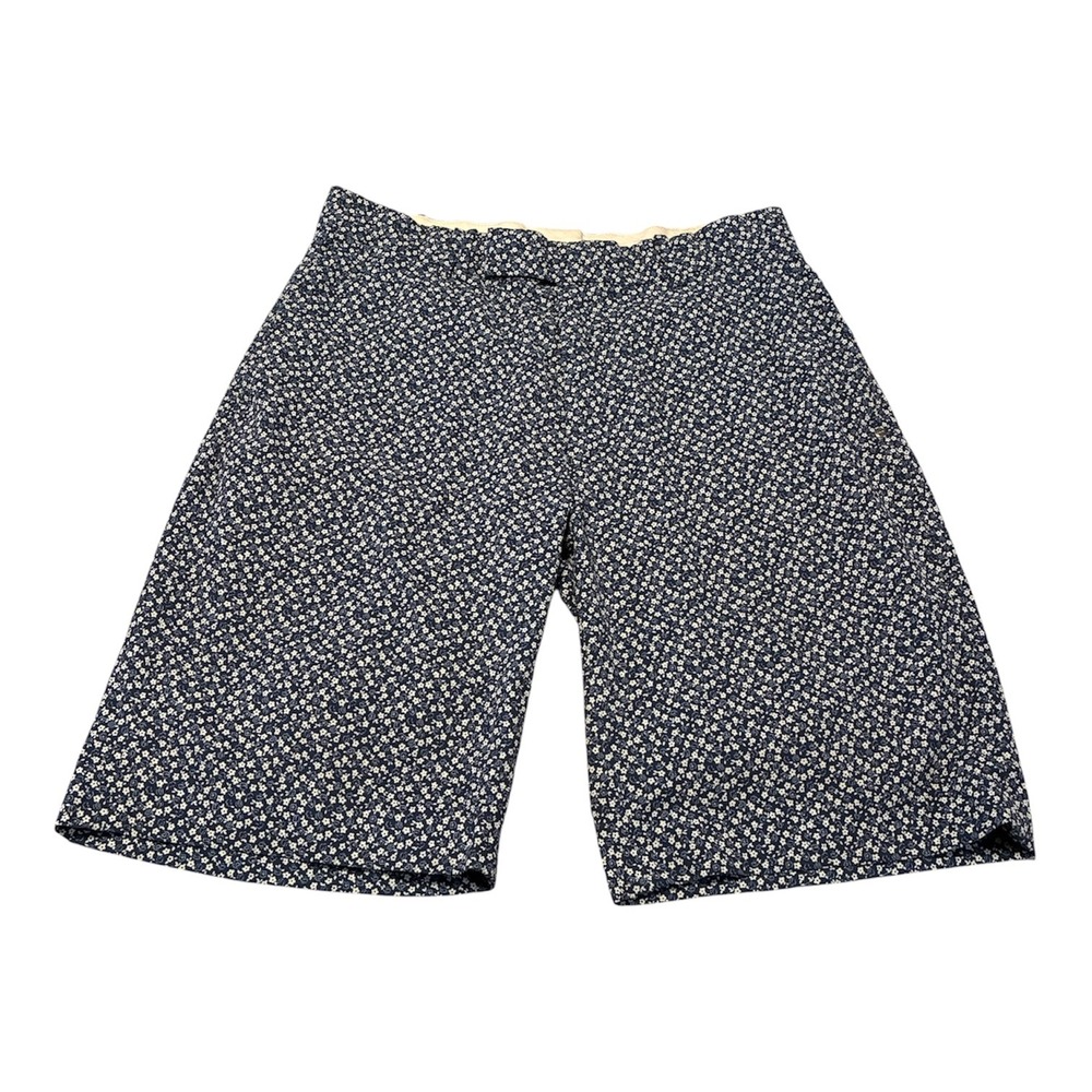 RLX Ralph Lauren Mens Navy Blue Floral Ditsy Golf Shorts Performance 31